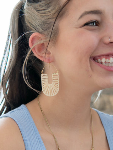 Twine and Loop Earrings