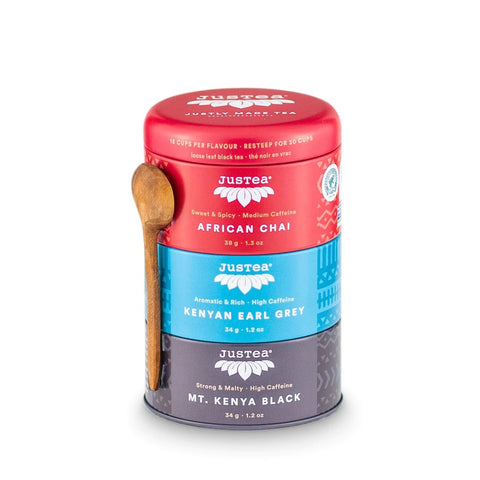 Black Tea Trio Tin & Spoon