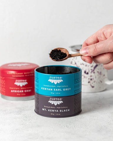 Black Tea Trio Tin & Spoon