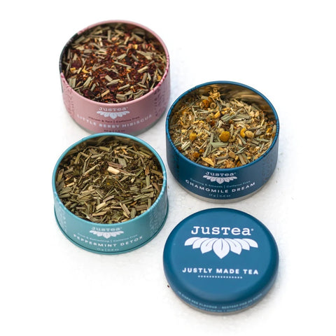 Herbal Tea Trio Tin & Spoon