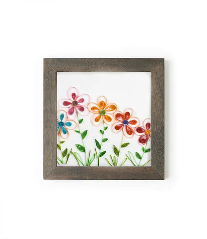 Bimala Quilling Card Frame - Dark Brown