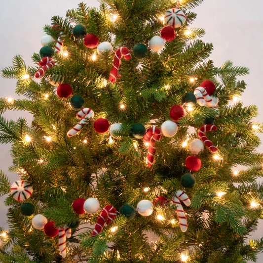 Candy Cane Garland