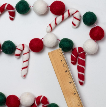 Candy Cane Garland