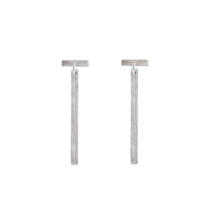 Silver Dangling Bar Posts