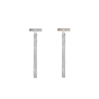 Silver Dangling Bar Posts