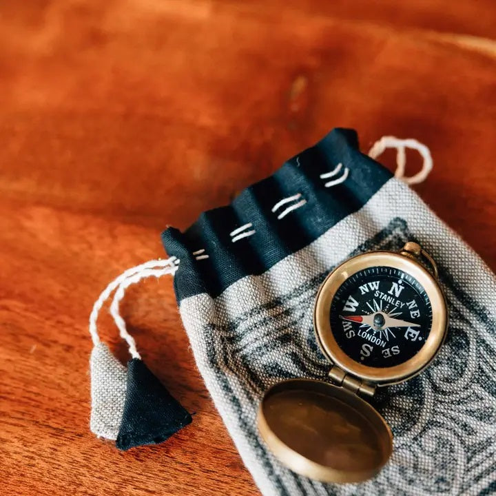 Brass Pocket Compass – Latitudes Fair Trade