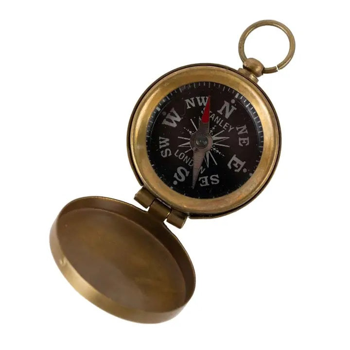 Brass Pocket Compass – Latitudes Fair Trade