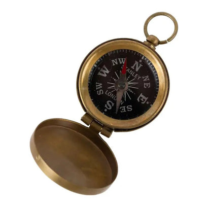 Brass Pocket Compass