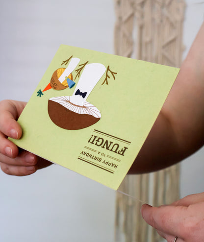 Happy Birthday "Fungi" Card