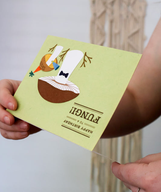 Happy Birthday "Fungi" Card