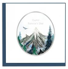 Father's Day Mountain Landscape Card