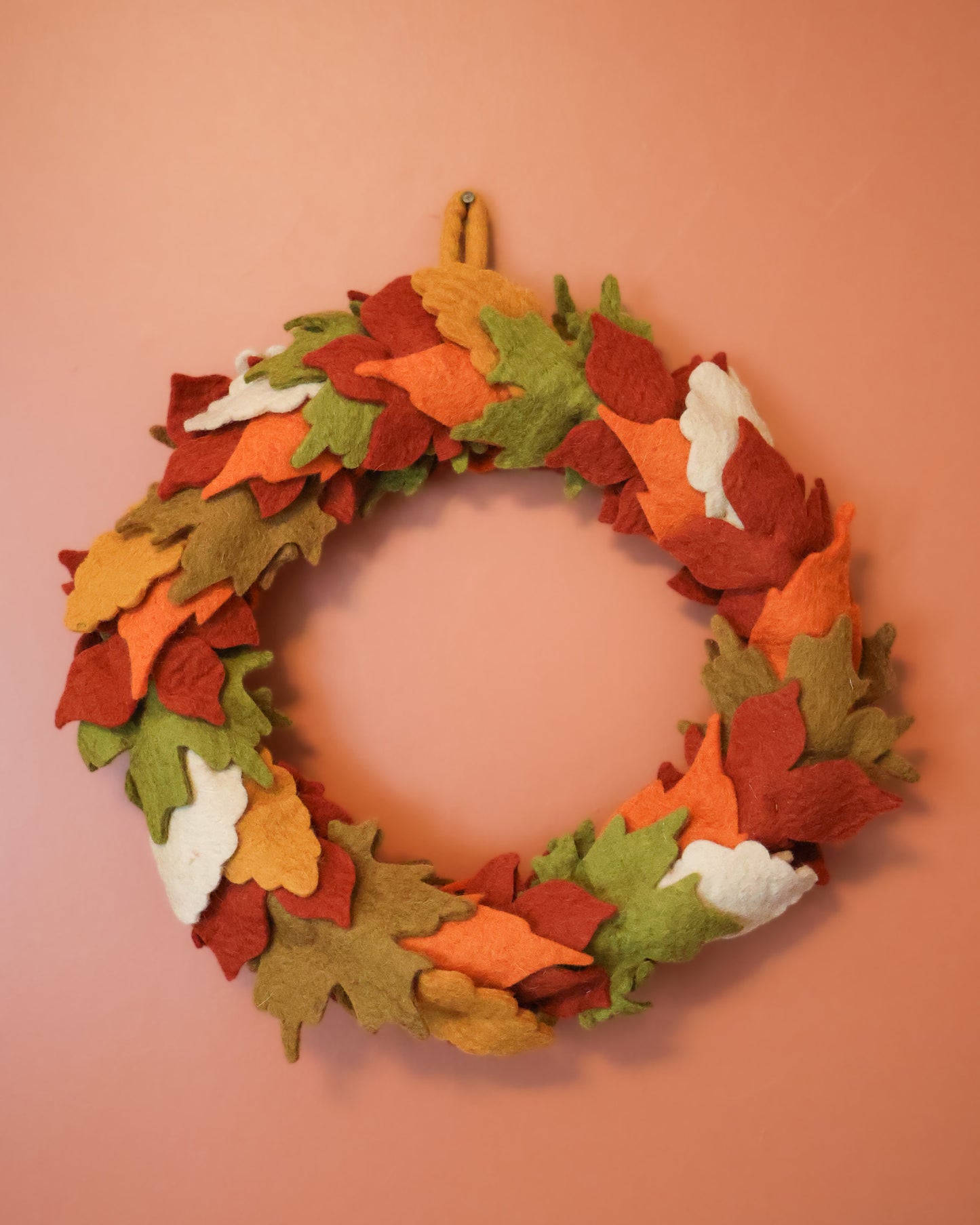 Felt Maple Leaf Wreath*