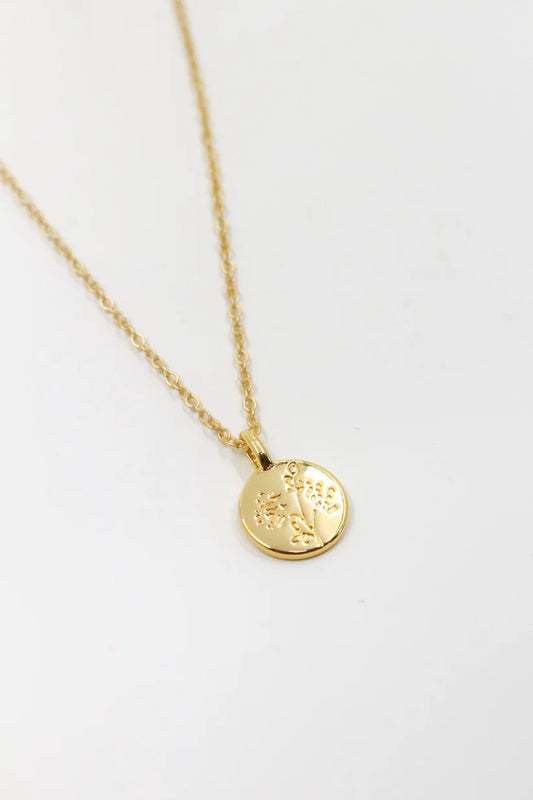 Dainty Blossoms Pendant Necklace