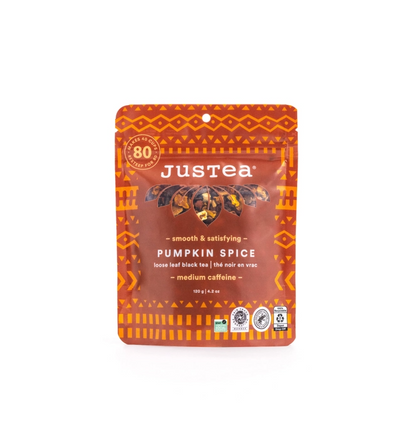 Pumpkin Spice Loose Leaf Tea Stand-Up Pouch