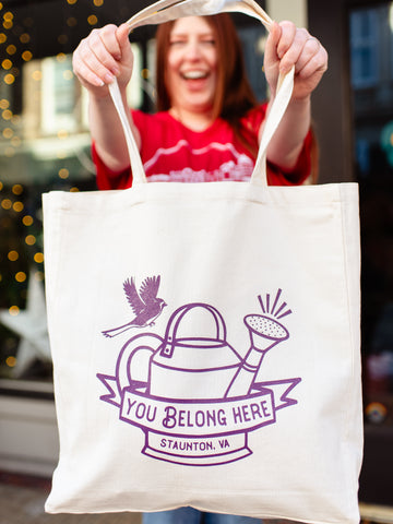 "You Belong Here" Staunton Tote