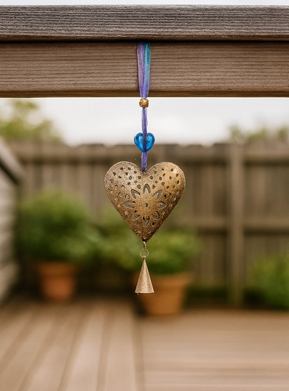 Chakshu Heart Bell Wind Chime