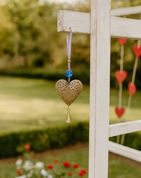 Chakshu Heart Bell Wind Chime