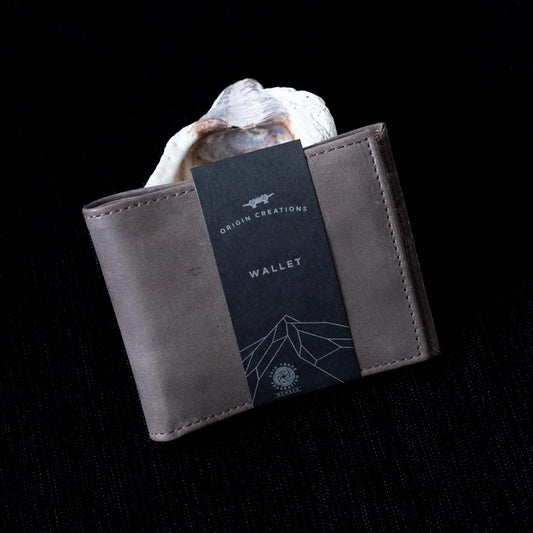 Bifold Leather Wallet - Italian Mocha
