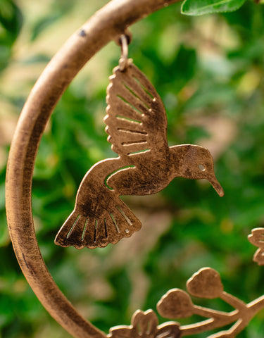 Hummingbird's Garden Wind Chime