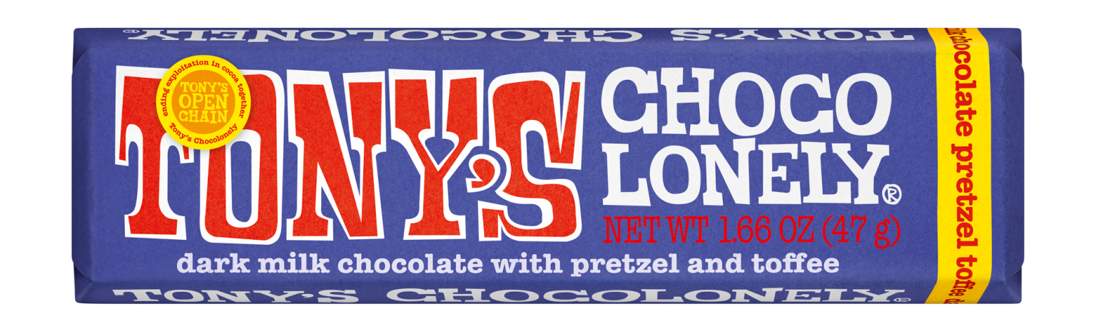 Dark Milk Pretzel Toffee Mini Bar