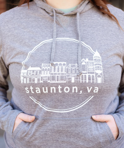 Staunton Unisex Hooded Long Sleeve - Grey