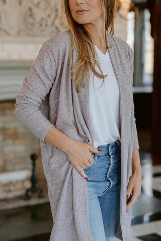 Periwinkle Open Cardi