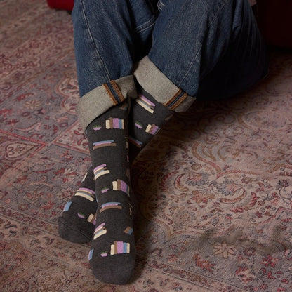 Book Socks Medium Bookshelves