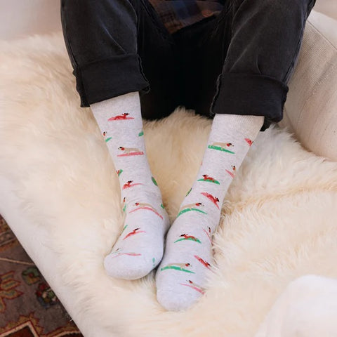 Dog Socks Medium Surfing Pups