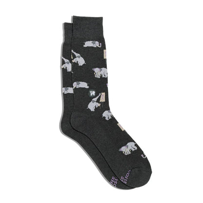 Mental Health Socks Small Elephants