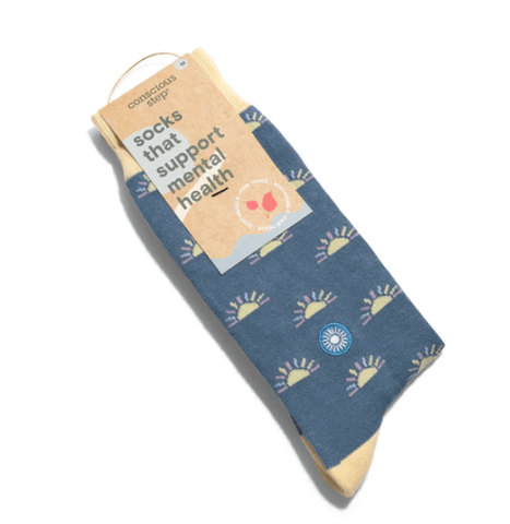 Mental Health Socks Small Rising Suns