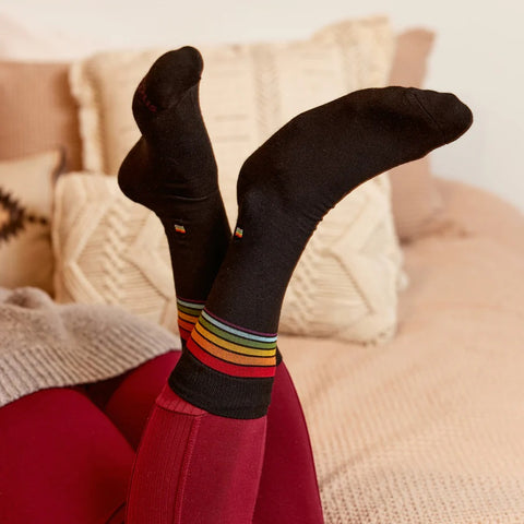~LGBTQ Socks Small Classic Stripe