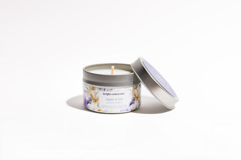 Apple & Iris Soy Candle