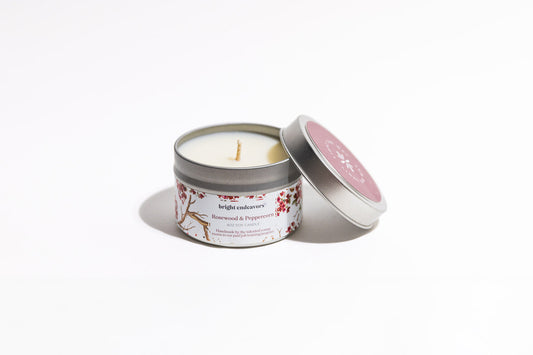 Rosewood & Peppercorn Soy Candle 4OZ