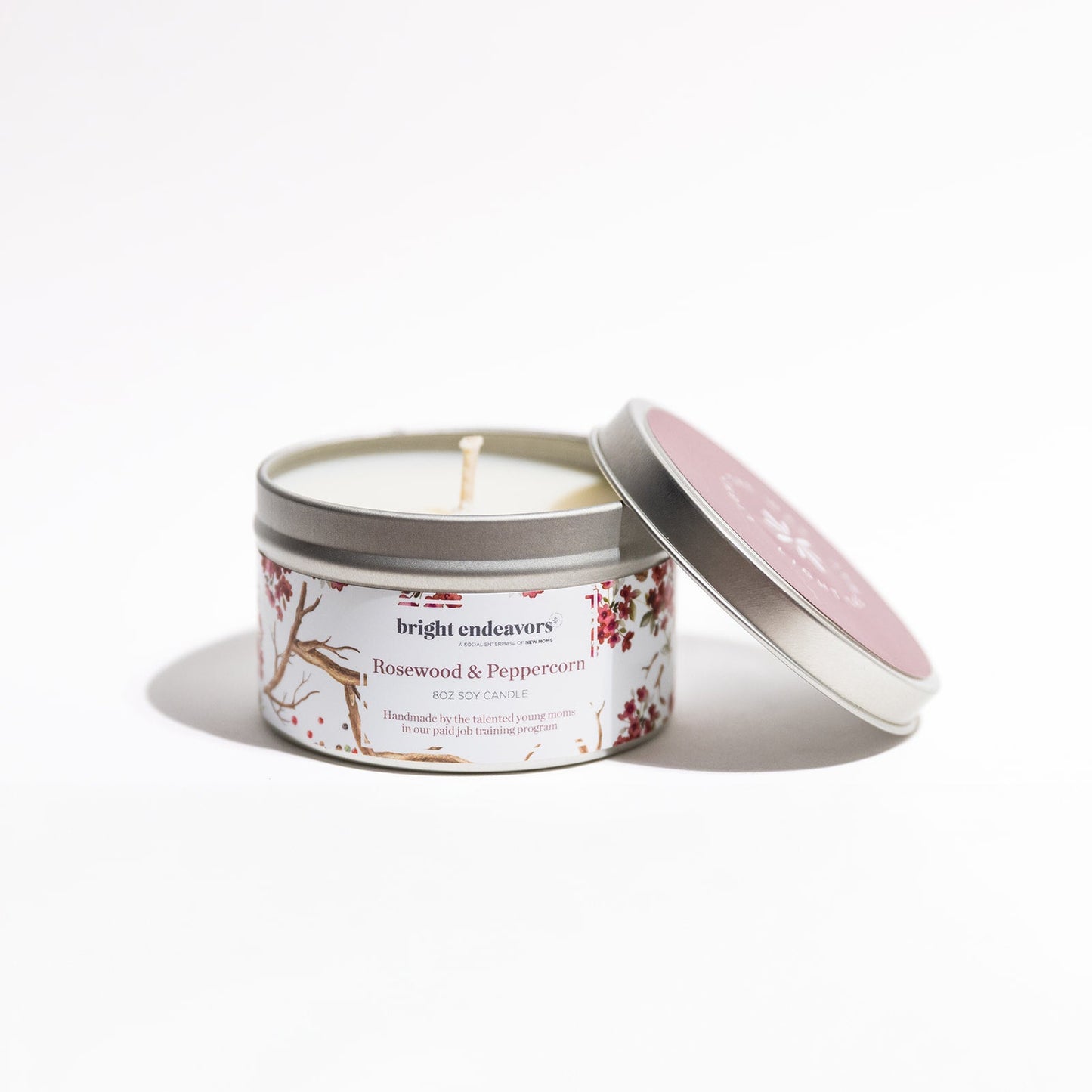 Rosewood & Peppercorn Soy Candle 4OZ