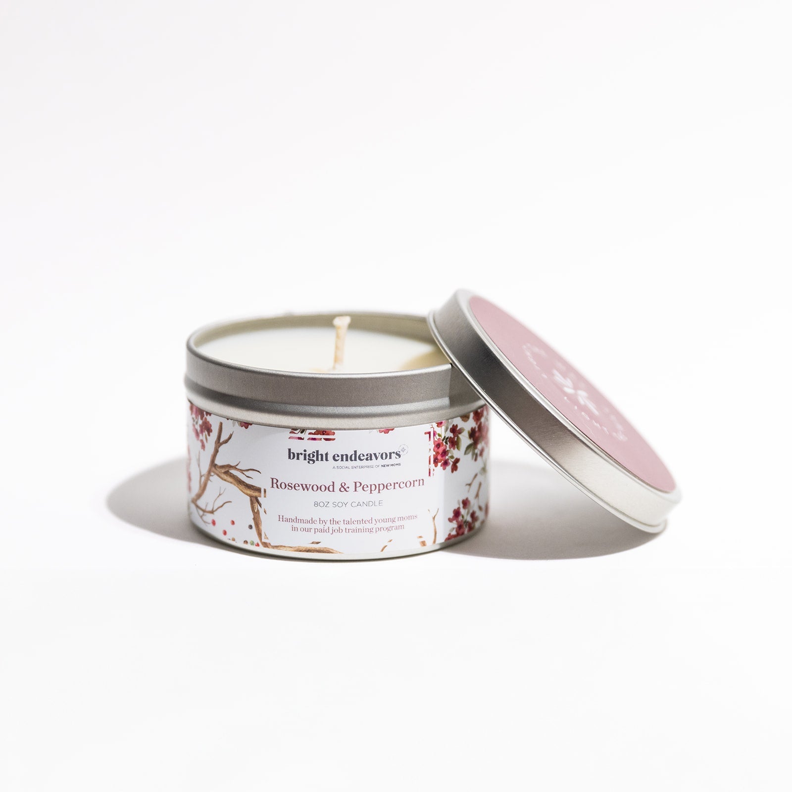 Rosewood & Peppercorn Soy Candle 4OZ