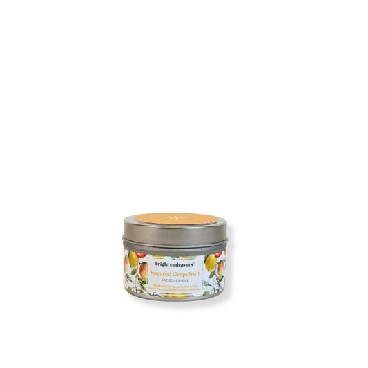Sugared Grapefruit Soy Candle 4OZ