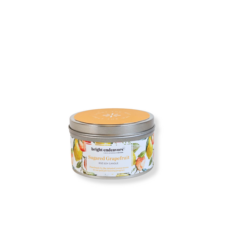 Sugared Grapefruit Soy Candle