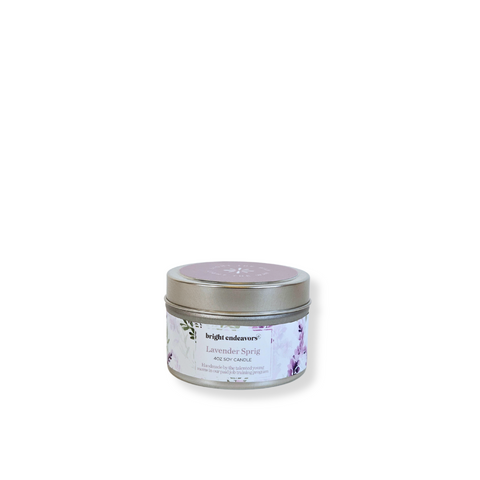 Lavender Sprig Soy Candle