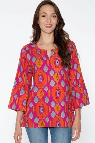 Kala Tunic - Fuchsia Multi