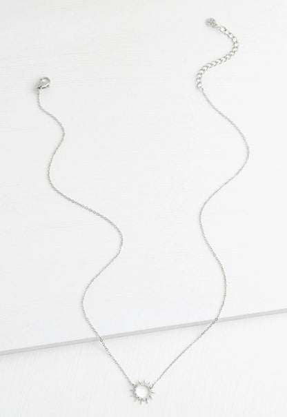 Mallory Silver Necklace