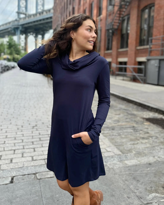 Bennett Dress - Navy