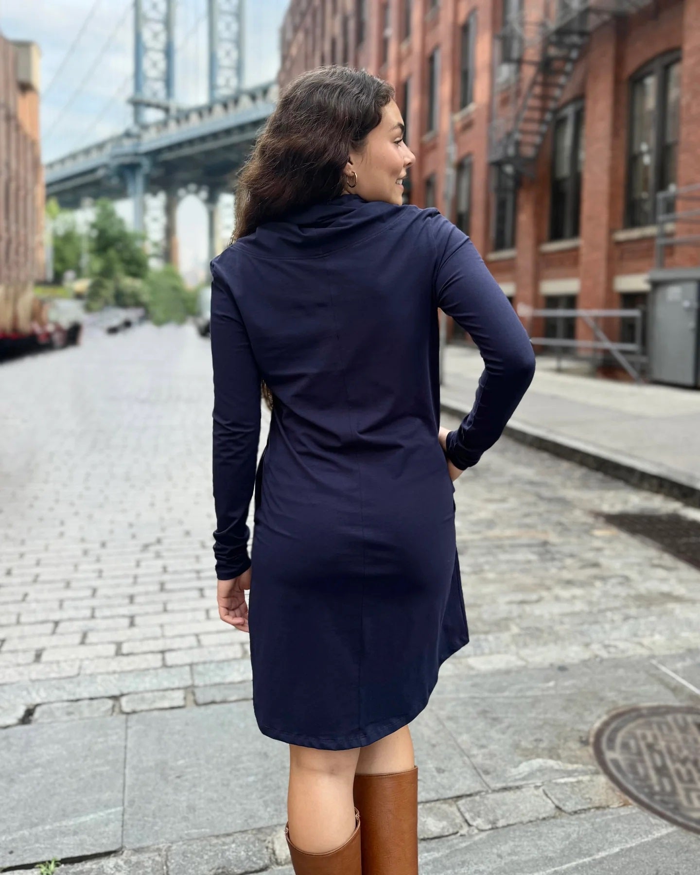 Bennett Dress - Navy