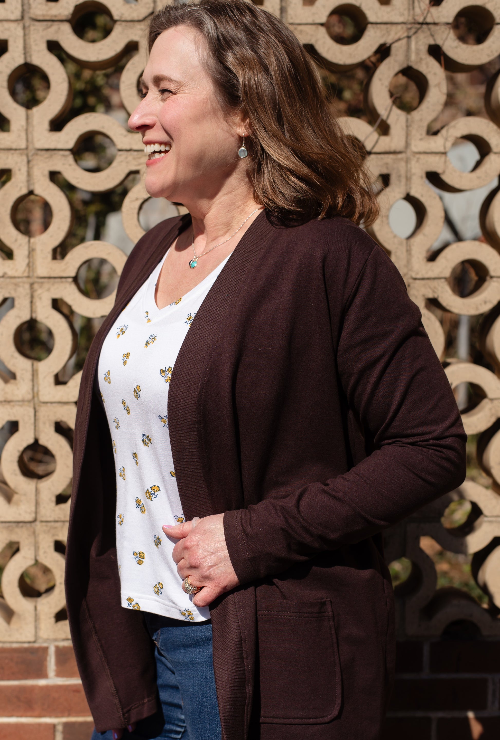Kaede Cardigan - Chocolate Torte