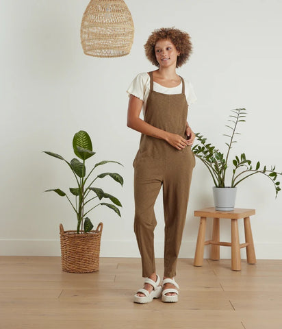 Cadence Overalls - Teak