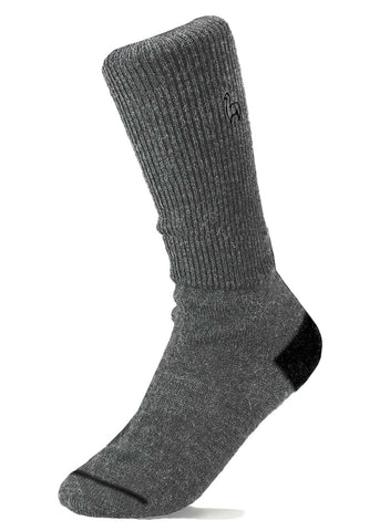 Alpaca Business Socks in Charcoal