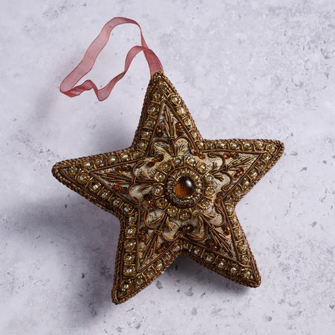 Modern Victorian Star Ornament