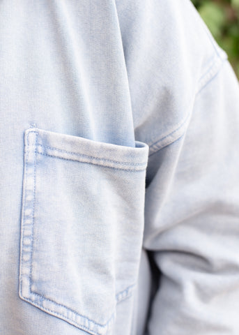 Workwear Shirt - Denim Blue