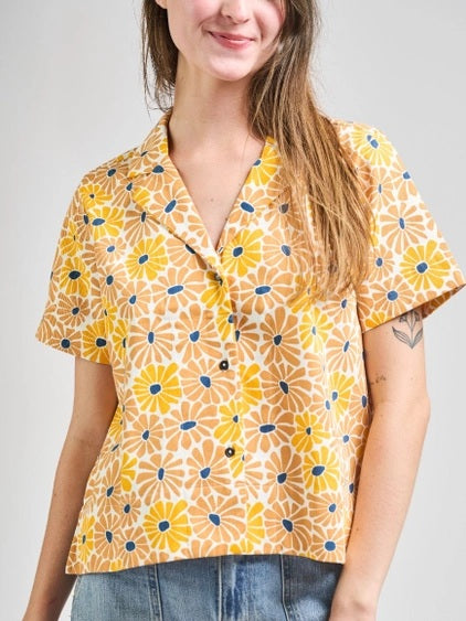 Camp Shirt - Sunny Floral