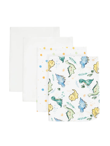 Burp Cloths - Dino Assorted