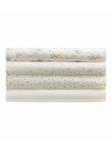 Burp Cloths - Modern Daisy Assorted